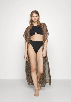 MICHAEL Michael Kors Damen ICONIC SOLIDS CROPPED - Bikini-Top - Black -MICHAEL Michael Kors 8ed9b951b5184349945c5037c8927e2d