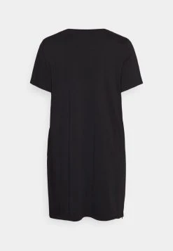 MICHAEL Michael Kors Damen LOGO ZIP - Jerseykleid - Black -MICHAEL Michael Kors 904d0eb900c84cc78edde579a8b699b0