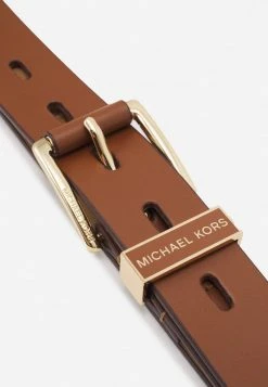 MICHAEL Michael Kors Damen BELT - Gürtel - Luggage/gold-coloured -MICHAEL Michael Kors 92e9e8ed6f07433a959bfbf8235ce475