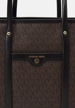 MICHAEL Michael Kors Damen BECK TOTE - Handtasche - Brown/black -MICHAEL Michael Kors 94f050f85be7481e8e67c3aa2d5e4a86