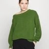 MICHAEL Michael Kors Damen ONE BALOON - Strickpullover - Leaf Green -MICHAEL Michael Kors 95ed542fcde6467aaf66b762f7845e37
