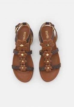 MICHAEL Michael Kors Damen NELLIE - Riemensandalette - Brown -MICHAEL Michael Kors 95ff2eaa62cf48d296ee44cbe2d93213