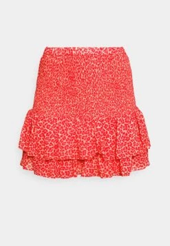 MICHAEL Michael Kors Damen CHEETAH MINI SKIRT - Minirock - Blush Pink 10 MICHAEL Michael Kors Damen CHEETAH MINI SKIRT - Minirock - Blush Pink -MICHAEL Michael Kors 965a51d0b6f948c38094e6651917421f