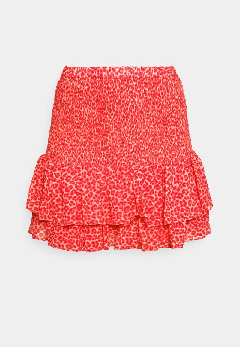 MICHAEL Michael Kors Damen CHEETAH MINI SKIRT - Minirock - Blush Pink 6 MICHAEL Michael Kors Damen CHEETAH MINI SKIRT - Minirock - Blush Pink - Image 4