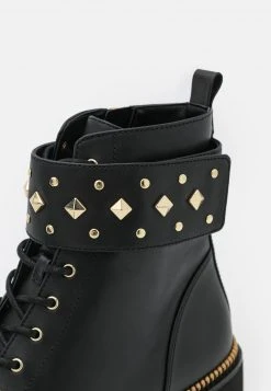 MICHAEL Michael Kors Damen HASKELL BOOTIE - Schnürstiefelette - Black 15 MICHAEL Michael Kors Damen HASKELL BOOTIE - Schnürstiefelette - Black -MICHAEL Michael Kors 96a71a19723049f9a36e165c599336f0