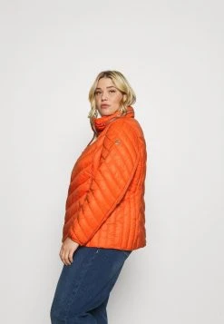 MICHAEL Michael Kors Damen WOMENS ZIP FRONT CHEVRON PACKABLE - Übergangsjacke - Zinnia -MICHAEL Michael Kors 96c31093e74b484fa71c658abf9b5804