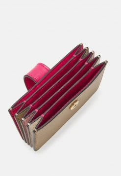 MICHAEL Michael Kors Damen GREENWICH XS ACCORDIAN CARD CASE - Geldbörse - Rubn Red -MICHAEL Michael Kors 96e1a5624ace41348069902820c5f6df