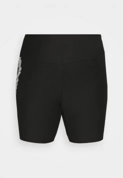 MICHAEL Michael Kors Damen LOGO TAPE BIKER SHORT - Shorts - Black -MICHAEL Michael Kors 98a67b0f90ac419abe01acaa140dbc6c