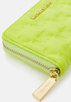 MICHAEL Michael Kors Damen JET SET CARD CASE - Geldbörse - Bright Limeade