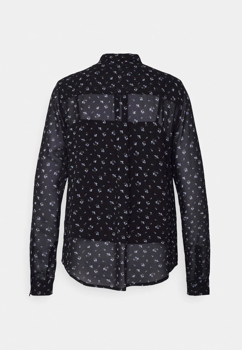 MICHAEL Michael Kors Damen DITSY BOW BLOUSE - Hemdbluse - Chambray 4 MICHAEL Michael Kors Damen DITSY BOW BLOUSE - Hemdbluse - Chambray - Image 2