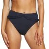 MICHAEL Michael Kors Damen ICONIC SOLIDS RUFFLED HIGH LEG BOTTOM - Bikini-Hose - New Navy -MICHAEL Michael Kors 9a76fc7ac2bf4a489deb45f18ce06e61