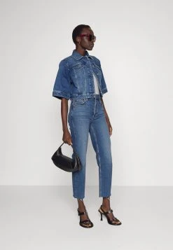 MICHAEL Michael Kors Damen Jeansjacke - Indigo -MICHAEL Michael Kors 9b2b9967154a4ae282bcafc813cd475b