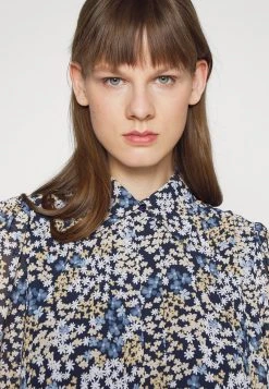 MICHAEL Michael Kors Damen MOD GARDEN - Blusenkleid - Blue -MICHAEL Michael Kors 9c261dc4cc074488ac9a68858cde5d7e