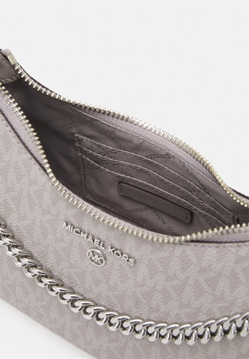 MICHAEL Michael Kors Damen JET SET CHARM CHAIN POUCHETTE - Handtasche - Pearl Grey 5 MICHAEL Michael Kors Damen JET SET CHARM CHAIN POUCHETTE - Handtasche - Pearl Grey - Image 3