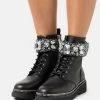 MICHAEL Michael Kors Damen HASKELL BOOT - Schnürstiefelette - Black -MICHAEL Michael Kors 9c3ccf6c957045c3b0326cf94a9d6d77