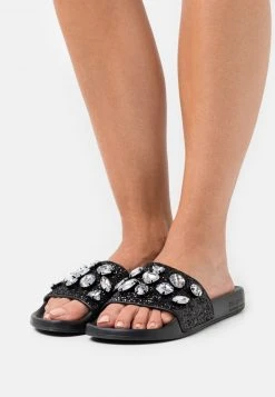 MICHAEL Michael Kors Damen GILMORE - Pantolette Flach - Black