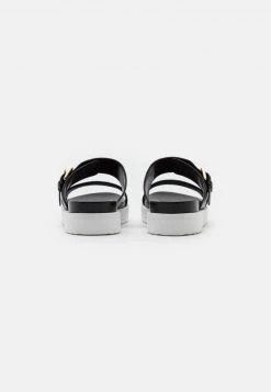 MICHAEL Michael Kors Damen BO SLIDE - Pantolette Flach - Black -MICHAEL Michael Kors 9defd60f8ddf460dbe50e2d550d3e3ed