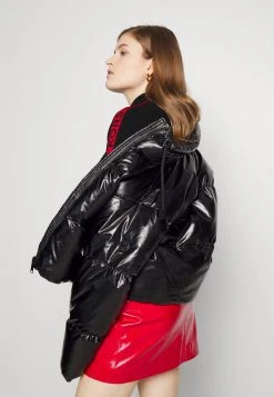 MICHAEL Michael Kors Damen TAPE BODYSUIT - Langarmshirt - Black -MICHAEL Michael Kors 9f986b8975604dcd9998fdcafbebc4dd