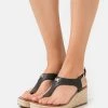 MICHAEL Michael Kors Damen LANEY THONG - Espadrille - Black -MICHAEL Michael Kors a03e68f0e86e440a888e39cd034611a4
