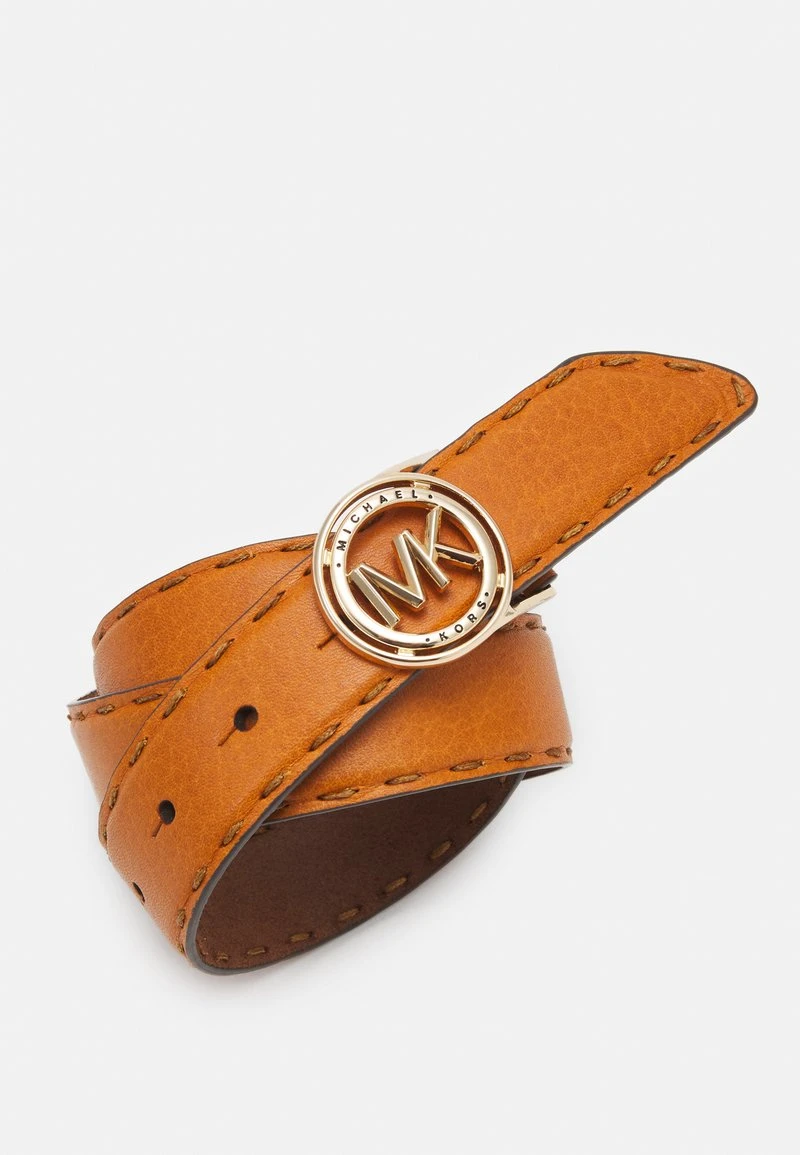 MICHAEL Michael Kors Damen LOGO BELT WITH HAND STITCHING - Gürtel - Luggage 5 MICHAEL Michael Kors Damen LOGO BELT WITH HAND STITCHING - Gürtel - Luggage - Image 3