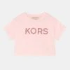 MICHAEL Michael Kors Kinder T-Shirt Print - Light Pink -MICHAEL Michael Kors a35702cb3fce46bd9bf1610d9d7e4c94