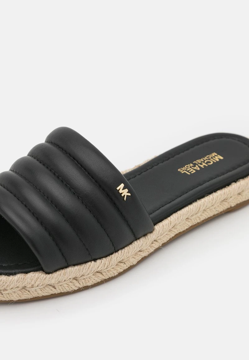 MICHAEL Michael Kors Damen ROYCE SLIDE - Pantolette Flach - Black 9 MICHAEL Michael Kors Damen ROYCE SLIDE - Pantolette Flach - Black - Image 7