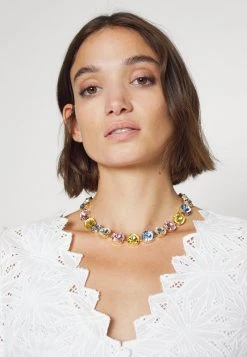 MICHAEL Michael Kors Damen PALM EYELET CROP TOP - Langarmshirt - White -MICHAEL Michael Kors a4b915b7c94d42f29326db87854fc2e3