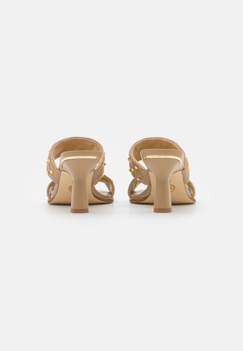MICHAEL Michael Kors Damen AMELIA MULE - Pantolette Hoch - Camel 6 MICHAEL Michael Kors Damen AMELIA MULE - Pantolette Hoch - Camel - Image 4