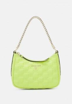 MICHAEL Michael Kors Damen JET CHARM CHAIN POUCHETTE - Handtasche - Bright Limeade
