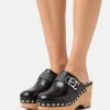 MICHAEL Michael Kors Damen APRIL - Pantolette Hoch - Black
