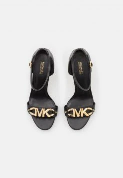 MICHAEL Michael Kors Damen IZZY - High Heel Sandalette - Black -MICHAEL Michael Kors a65f575d575a418591c3daf07c11ff48