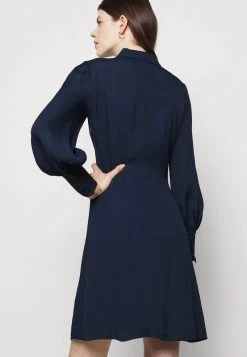 MICHAEL Michael Kors Damen MINI DRESS - Blusenkleid - Midnightblue -MICHAEL Michael Kors a6700a71379249579daddf0e8e1f0319