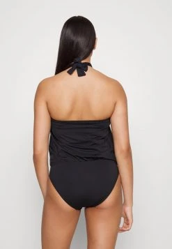 MICHAEL Michael Kors Damen ICONIC SOLIDS LOGO RING BLOUSON ONEPIECE - Badeanzug - Black 10 MICHAEL Michael Kors Damen ICONIC SOLIDS LOGO RING BLOUSON ONEPIECE - Badeanzug - Black -MICHAEL Michael Kors a739c6edc5774b10be82812f212c9f91