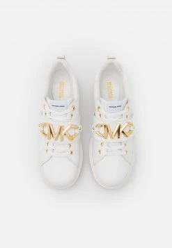 MICHAEL Michael Kors Damen EMMETT STRAP LACE UP - Sneaker Low - Optic White -MICHAEL Michael Kors a7ac5a6c9c034de9b087971b092916bc