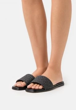 MICHAEL Michael Kors Damen SADLER SLIDE - Pantolette Flach - Black