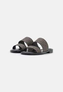 MICHAEL Michael Kors Damen KENNEDY JELLY SLIDE - Pantolette Flach - Brown -MICHAEL Michael Kors aadfbc5bc70c4d55bd93d148432c31ce