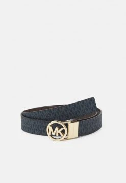 MICHAEL Michael Kors Damen LOGO REVERSIBLE BELT - Gürtel - Admiral