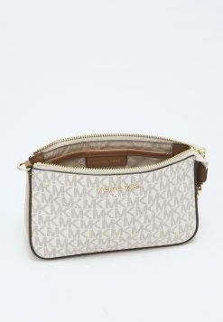 MICHAEL Michael Kors Damen JET SET CHAIN POUCHETTE - Clutch - Vanilla 8 MICHAEL Michael Kors Damen JET SET CHAIN POUCHETTE - Clutch - Vanilla -MICHAEL Michael Kors ae521b330aee4a9e8f7f5665836ebefc