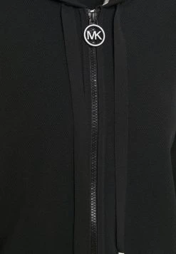 MICHAEL Michael Kors Damen LOGO ZIP HOODIE - Strickjacke - Black -MICHAEL Michael Kors ae8297713b43437493f77e8fc0b291e6