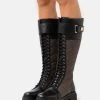 MICHAEL Michael Kors Damen STARK BOOT - Schnürstiefel - Black/brown -MICHAEL Michael Kors aeacb87b7c304e15a75dd09f00ccfe1d