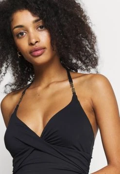 MICHAEL Michael Kors Damen SOLID LOGO CHAIN TANKINI - Bikini-Top - Black 11 MICHAEL Michael Kors Damen SOLID LOGO CHAIN TANKINI - Bikini-Top - Black -MICHAEL Michael Kors af1b4e2c5c93437b95ee8b556131a67f