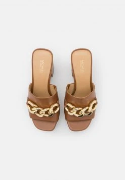 MICHAEL Michael Kors Damen SCARLETT PLATFORM MULE - Clogs - Luggage -MICHAEL Michael Kors af6abd6fb4be46c4a2cb301d33cd9323