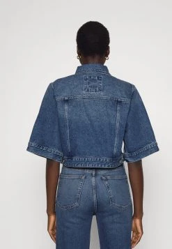 MICHAEL Michael Kors Damen Jeansjacke - Indigo -MICHAEL Michael Kors af81190d410c46dfa883337fd3cdd555