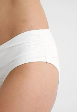 MICHAEL Michael Kors Damen SHIRRED BOTTOM - Bikini-Hose - White -MICHAEL Michael Kors afb6adf101ad4c539e76cdbc37d442d7