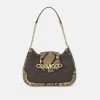 MICHAEL Michael Kors Damen HALLY - Handtasche - Brown/acorn -MICHAEL Michael Kors b2ab5e954ab046b0bc1e5c8fbde07415