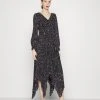 MICHAEL Michael Kors Damen SOFT PYTHON DRESS - Cocktailkleid/festliches Kleid - Black -MICHAEL Michael Kors b3df496c0bc4441fbeb7e08501cd4460