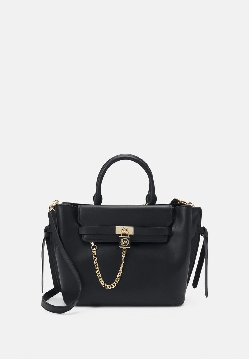 MICHAEL Michael Kors Damen HAMILTON LEGACY BELTED SATCHEL - Handtasche - Black 3 MICHAEL Michael Kors Damen HAMILTON LEGACY BELTED SATCHEL - Handtasche - Black