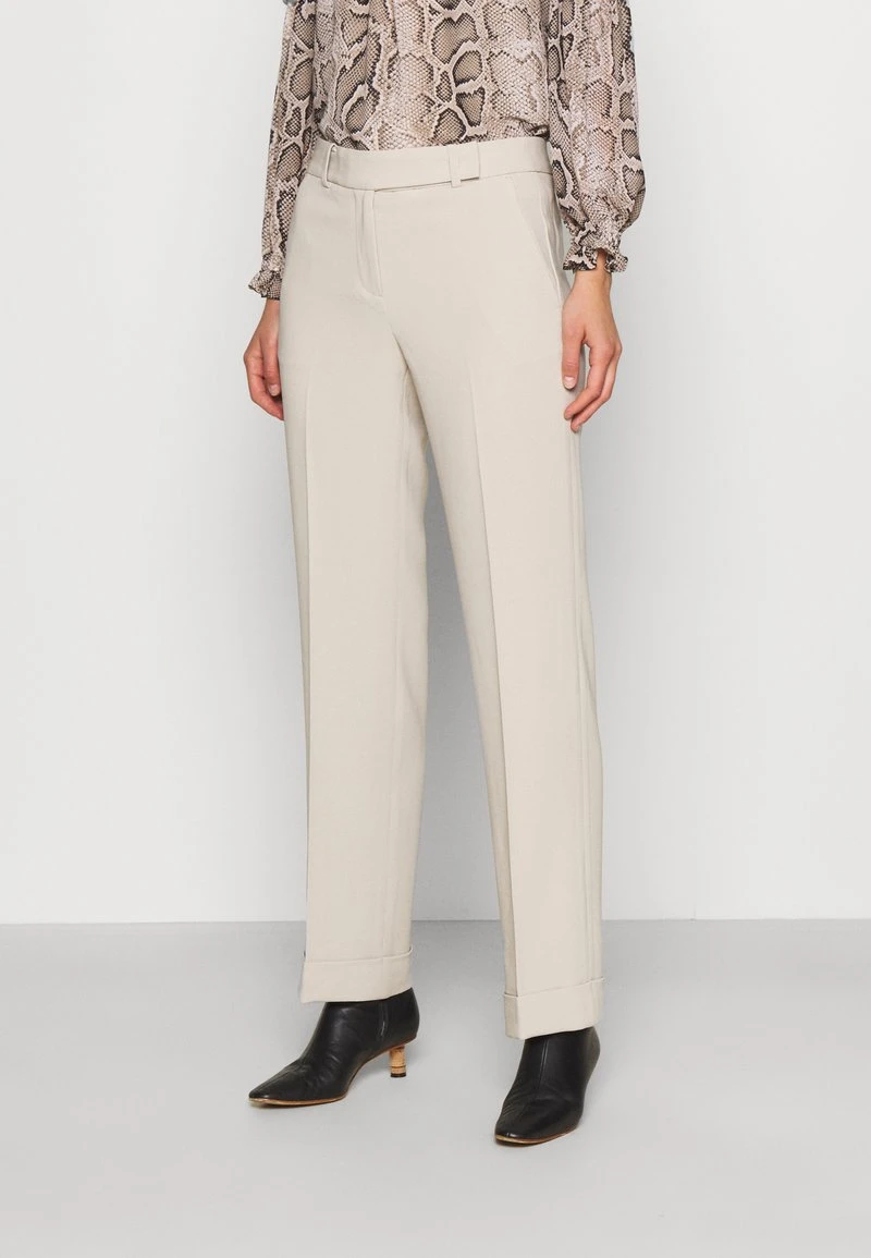 MICHAEL Michael Kors Damen STRAIGHT LEG CUFF PANT - Stoffhose - Dune 3 MICHAEL Michael Kors Damen STRAIGHT LEG CUFF PANT - Stoffhose - Dune