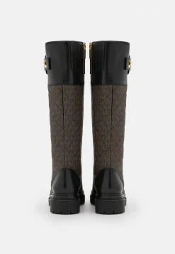 MICHAEL Michael Kors Damen STARK BOOT - Schnürstiefel - Black/brown 12 MICHAEL Michael Kors Damen STARK BOOT - Schnürstiefel - Black/brown -MICHAEL Michael Kors b73d2057d92a4e70820d0e0da01b6ed5