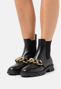 MICHAEL Michael Kors Damen SCARLETT BOOTIE - Cowboy-/Bikerstiefelette - Black/brown